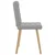 Vidaxl Jedilni stoli 4 kosi Cloud Grey Fabric