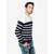 KOROSHI Pulover marine/off-bela