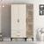 Hanah Home Garderober Kumsal PT, 120x201.4x47.5 cm, Krem