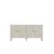 Hanah Home komoda Lessi 150, 150 cm, bela / travertin