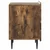 Noćni ormar s ladicama 2 pcs Dimljeni hrast 43 x 34,5 x 49,5 cm