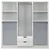 Hanah Home Ormar Rb-157, 180x180x45 cm, Beli