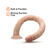 Blush Dr. Skin 19 Inch Dildo Bež