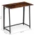 ModernHome sklopivi radni sto 80 × 45 cm, loft, tamno drvo