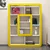 HANAH HOME Polica za knjige Orkide White Yellow