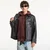 Jakna Y-3 Leather Blouson Black XL