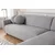 Atelier del Sofa Ugaona garnitura Eddy 273x162cm, Svetlosiva