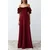 Trendyol Milla Ženska haljina TPRSS24AE00054, Bordo