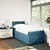 vidaXL vidaXL Box spring postelja z vzmetnico modra 90x200 cm žamet, (21307011)