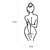 WALLXPERT Zidna dekoracija Woman Body