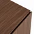 Hanah Home komoda Rialto, 160 cm, orah Milano / crna