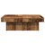 Stol za kavu staro drvo 90 x 90 x 28 cm od konstruiranog drva