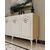 Hanah Home Konzolni sto Violet, 150x75x35 cm, Beli