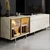 HANAH HOME TV polica Vienna Travertine Gold