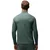 Castore majica 1/4 zip sa kontrastnim panelima za muškarce, tamnozelena
