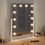 LED Ogledalo za Toaletni Stolić Bijela 44 x 10 x 53 cm