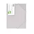 CONNECT mapa PP, z elastiko, A4, 3 cm, prozorna