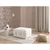 Kremno bel tabure Melva – Ropez