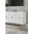 Hanah Home komoda Ayshe 180, 180 cm, bela / zlatna