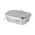 Rectangular food storage container, stainless steel, 2800ml, Simple