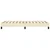 vidaXL Posteljni okvir krem 90x200 cm umetno usnje