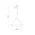 TK Lighting Viseča svetilka CONO BLACK 10059
