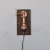 Opviq Zidna lampa E27 Max 200W, Smeđe-Rose Gold