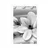 Plakat luksuzna magnolija z biseri v črnobeli varianti - 30x45 black
