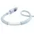 Polnilni in podatkovni USB-A v Lightning kabel Baseus Data Cable Display 2 - 2.4A - 1m - galaxy blue