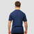 GymBeam Men‘s Basic T-Shirt Navy Blue