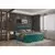 Boxspring Krevet Elio 160/200 cm , petrolej plava