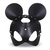 InToYou Moussy Mouse Mask Adjustable Black