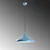 Opviq Luster Eysan, 27-116cm, O35 cm, Plavi