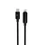 Kabl AVAX CB650 Pulsey / USB-C to Lightning / 27W / 0.5m braided / Gray