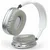 Gembird BHP-LED-02-W V5.0 Bluetooth slušalice za telefon sa mikrofonom, 400mAh/32Ohm, Bele