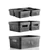 Hermia Set korpi za odlaganje PNTDZ-2-7, Sivi
