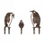 Aberto Design Set dekorativnih figura Fam 03, 1.5 mm, 3 komada