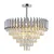 BRILAGI - Plafonski luster ECLIPSE 9xE14/10W/230V O 58 cm srebran