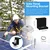 shumee 4x30 mm sredinski terminali z vijačno solarno sponko, črna končna sponka