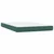 Vidaxl Box spring postelja z vzmetnico temno zelena 160x220 cm žamet