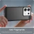 Futrola Carbon Shield TPU za Xiaomi Redmi 13C 5G/Poco M6/Poco C65 - Crna KP30011