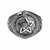 Prstan ETNOX - Pentacle with snake - SR1432
