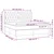 vidaXL vidaXL Box spring postelja z vzmetnico krem 160x200 cm blago, (20896896)