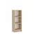 Hanah Home polica za knjige Bili3 40, 40 cm, hrast Sonoma