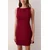Trendyol Milla Ženska haljina Twoaw25El00192, Bordo