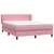 Box Spring krevet s madracem ružičasti 160x220 cm baršun