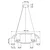 Brilagi - LED RGBW prigušiva luster na sajli SELE 6xGU10/6,5W/230V crna