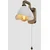 OPVIQ Zidna lampa Beton Antique Gold
