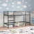 Okvir Krevet za Dječji Loft Crna 90 x 190 cm Čelik