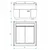 Dvojno stikalo sivo IP55 1202-10 AQUANT